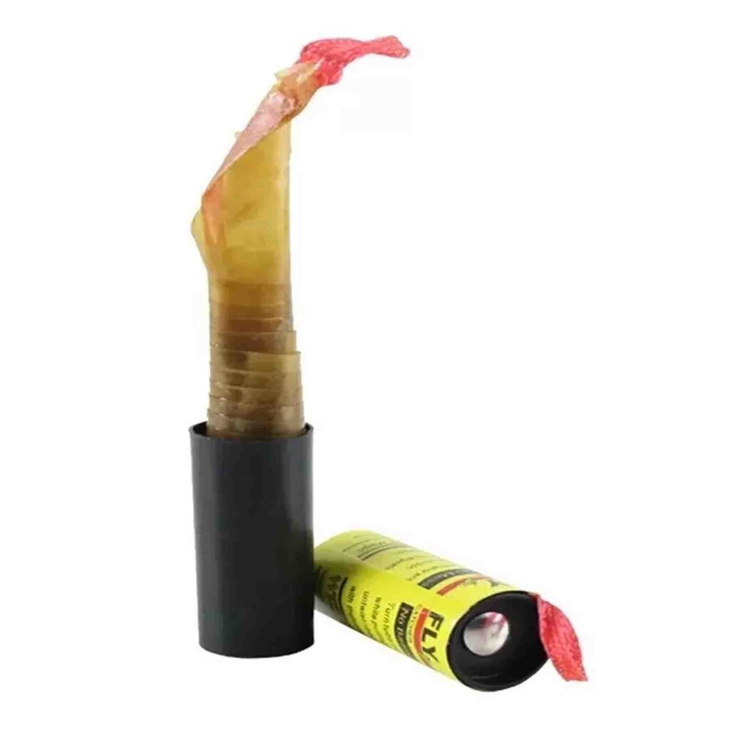 Pack 4 Cinta Atrapa Moscas Tubos Trampa