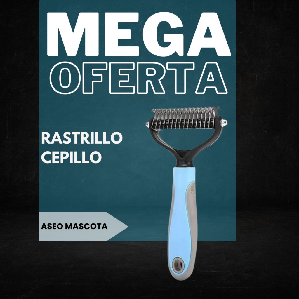 RASTRILLO CEPILLO ASEO MASCOTA