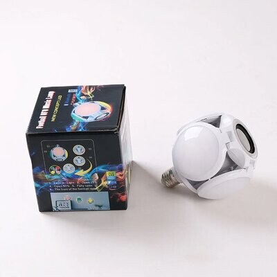 Bombilla lámpara LED con altavoz