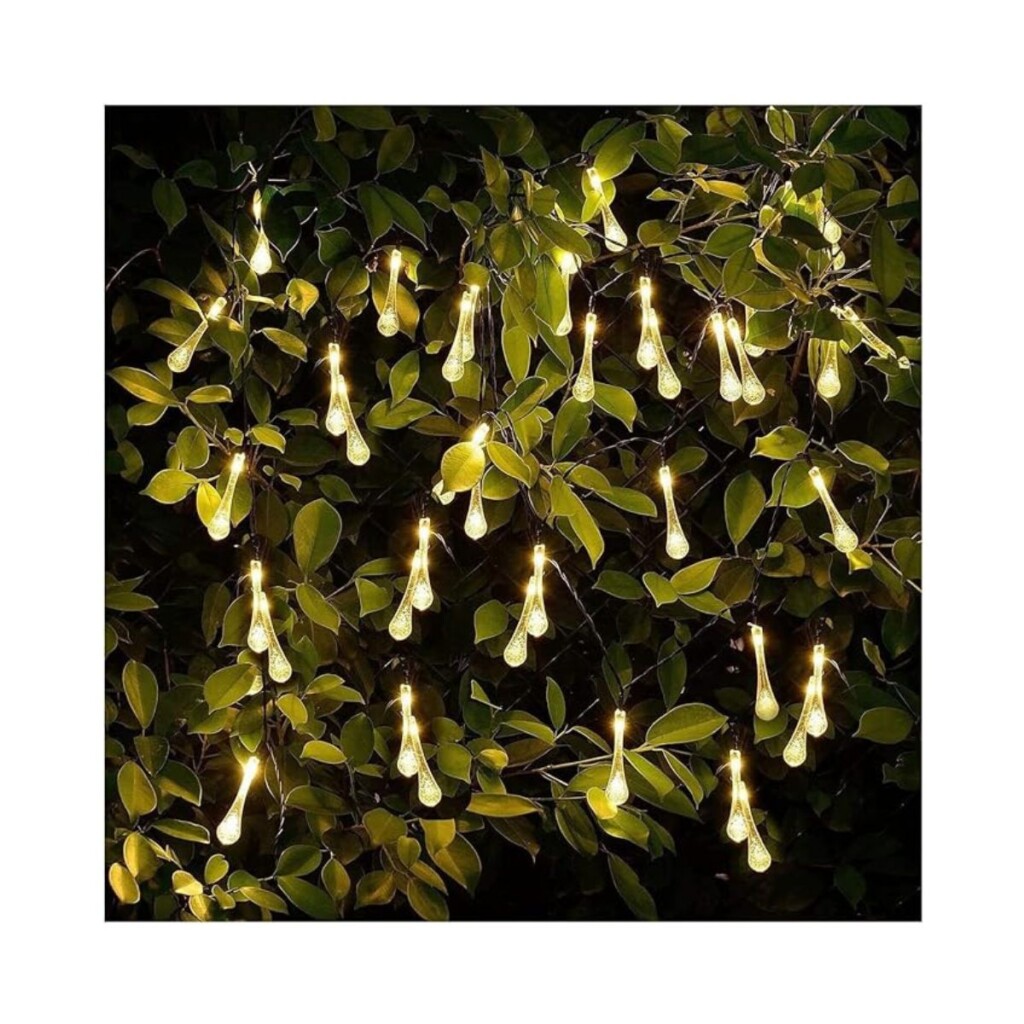 Luces LED navideños forma de gota