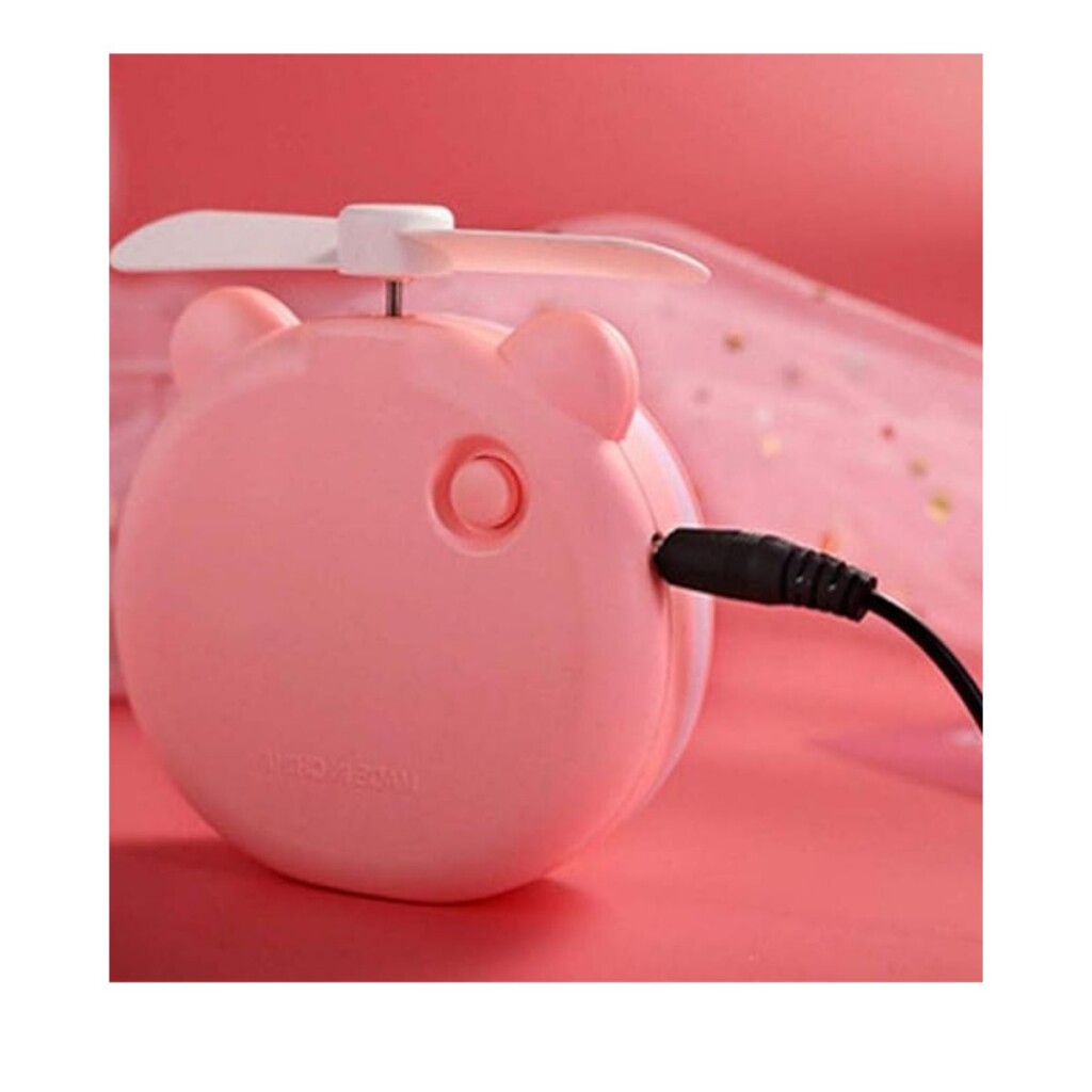 Mini ventilador portátil de maquillaje