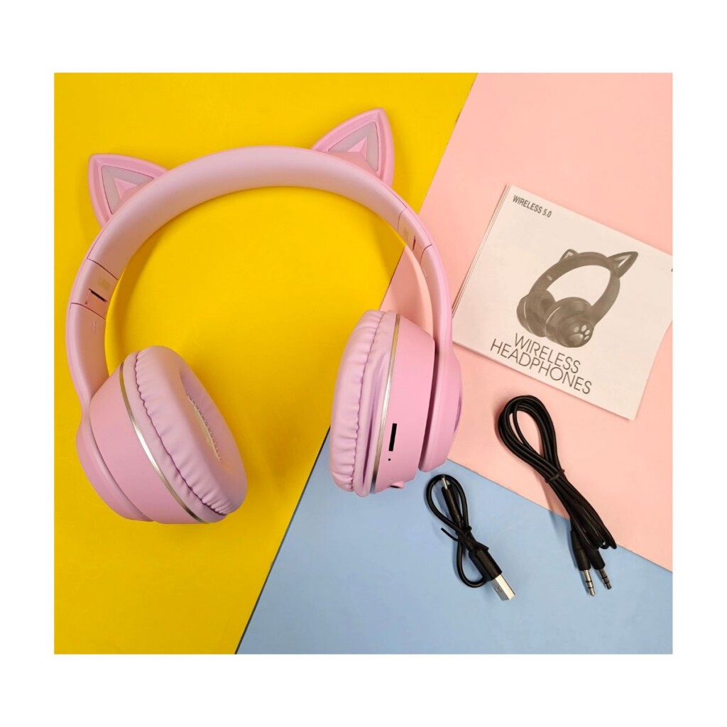 Auriculares inalámbrico de gatito
