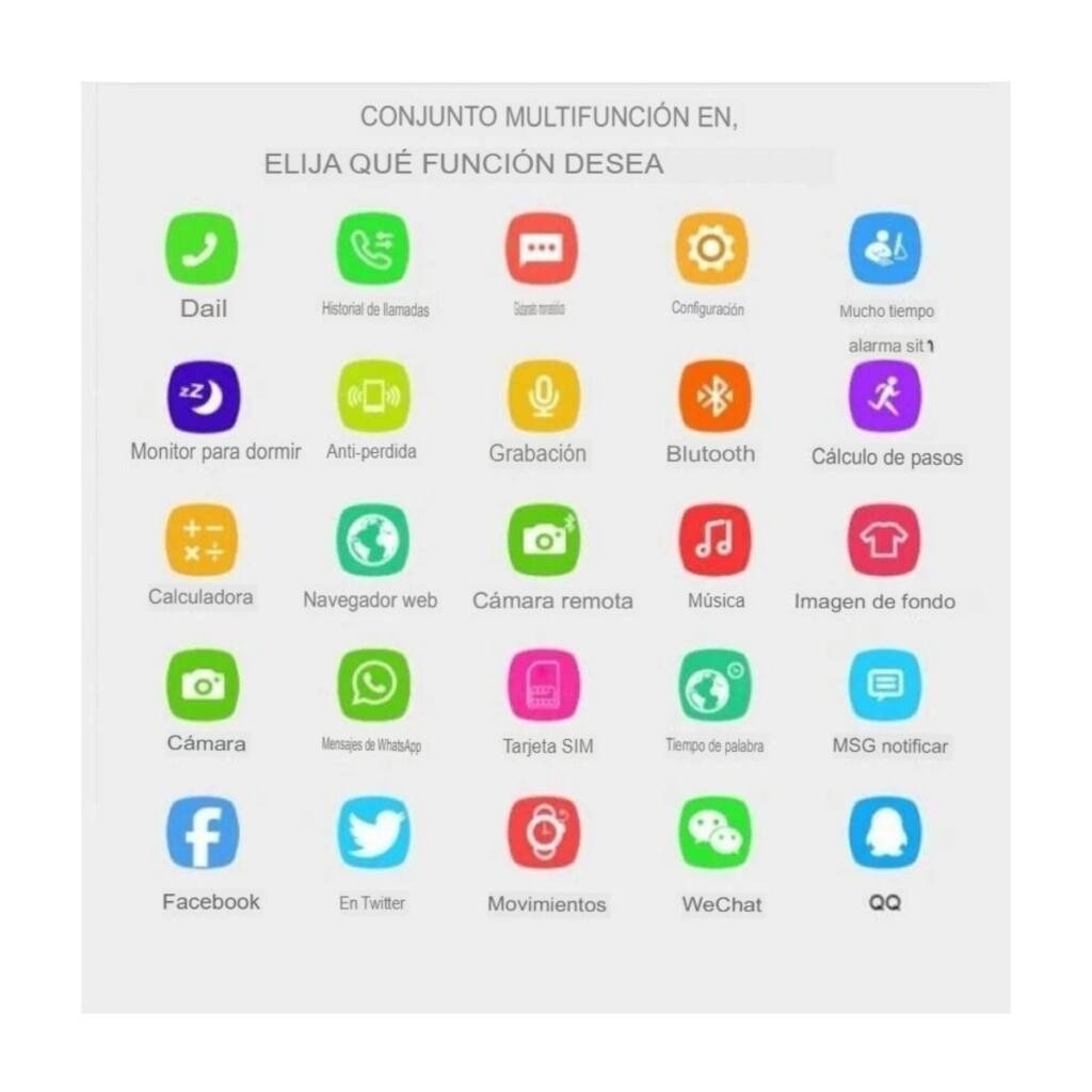 Reloj Inteligente Z60 con Bluetooth
