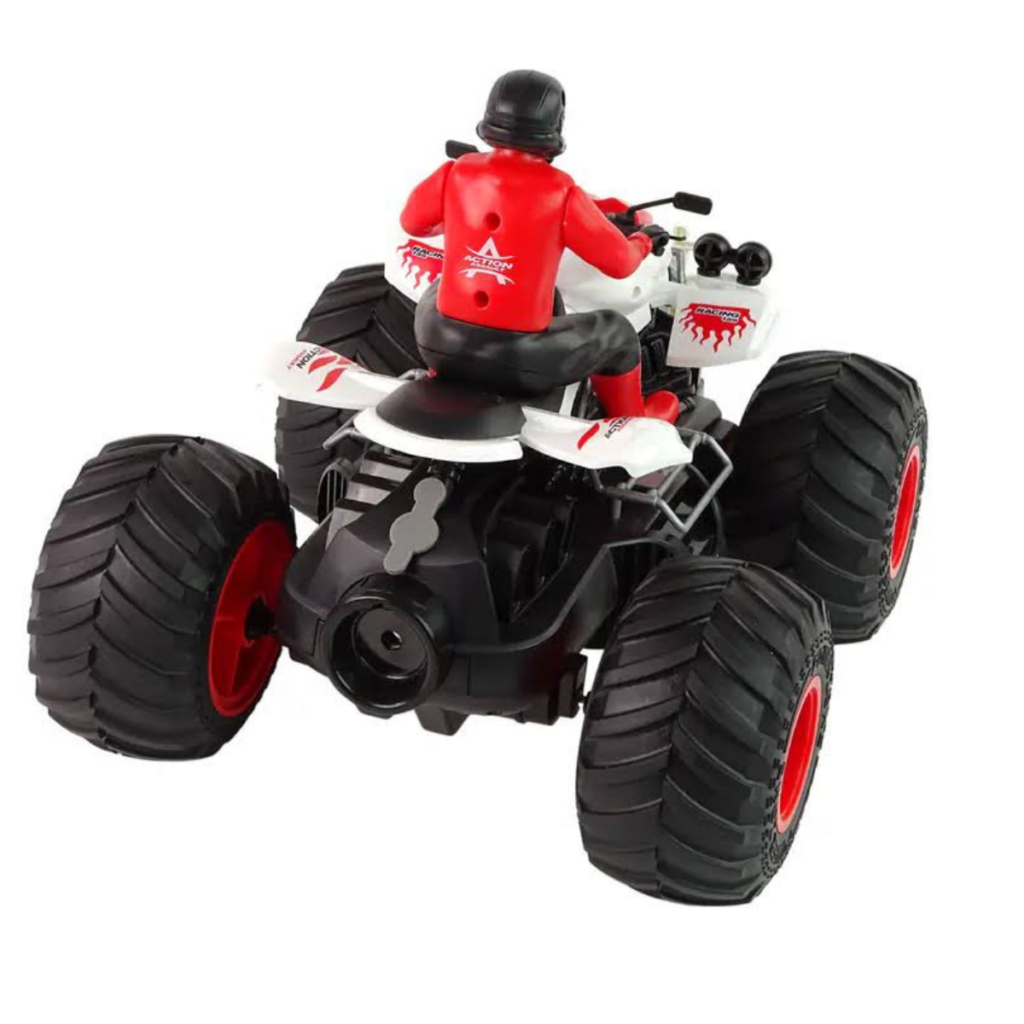 Cuatrimoto de juguete con control remoto