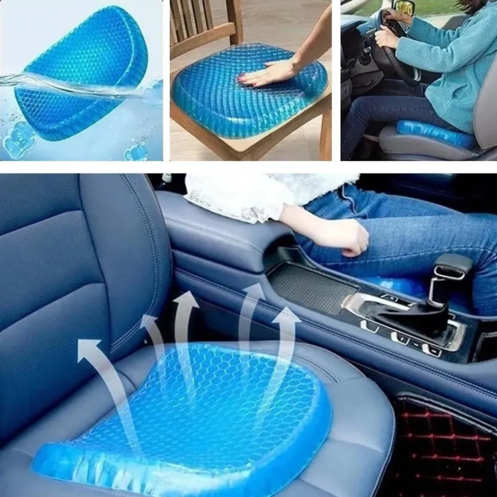 Asiento Lumbar Cojín Gel