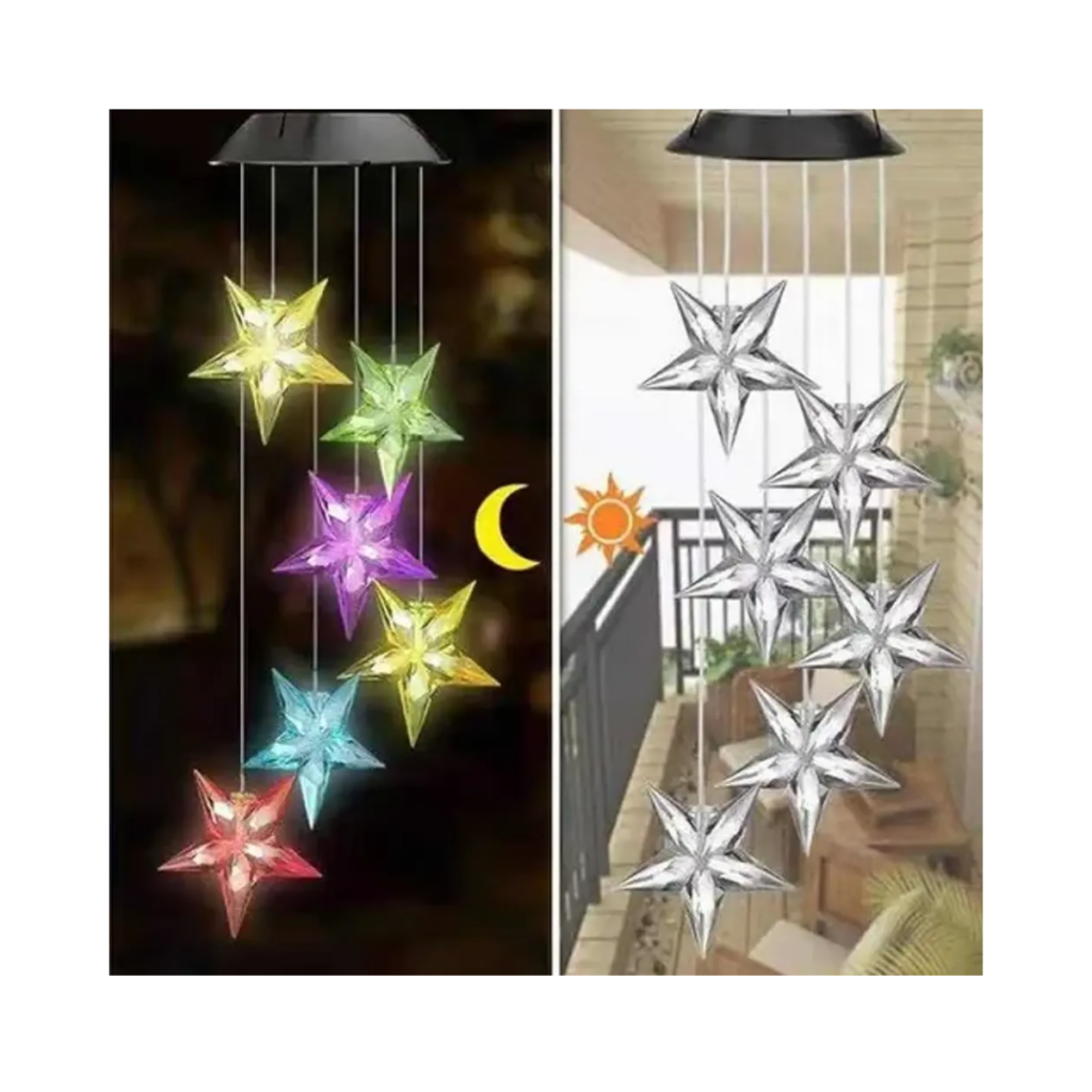 Campanillas de Viento de estrellas