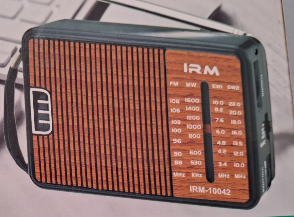 Radio Portátil Estilo Vintage Retro Anal