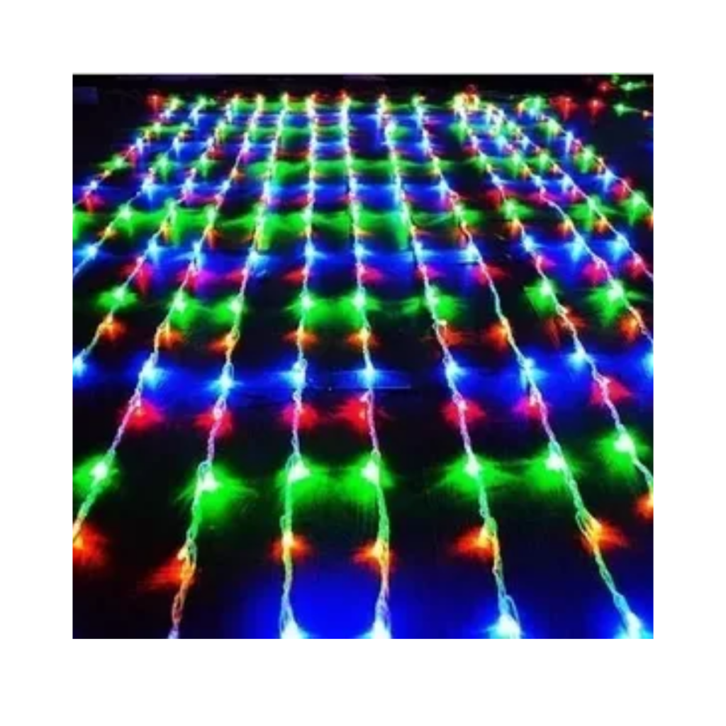 Luces de cortina de 4 colores 3x3 metros