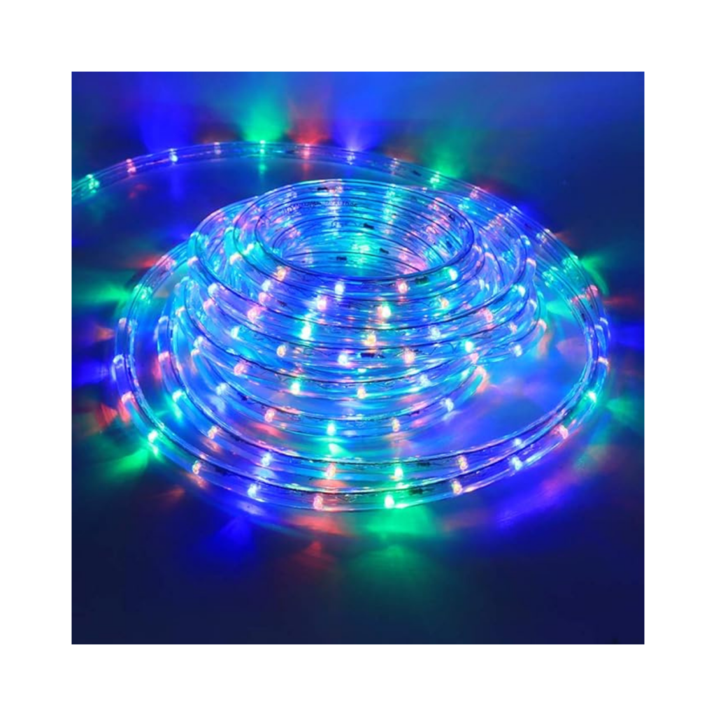 Tira de luces LED, en forma de tubo, 5 m