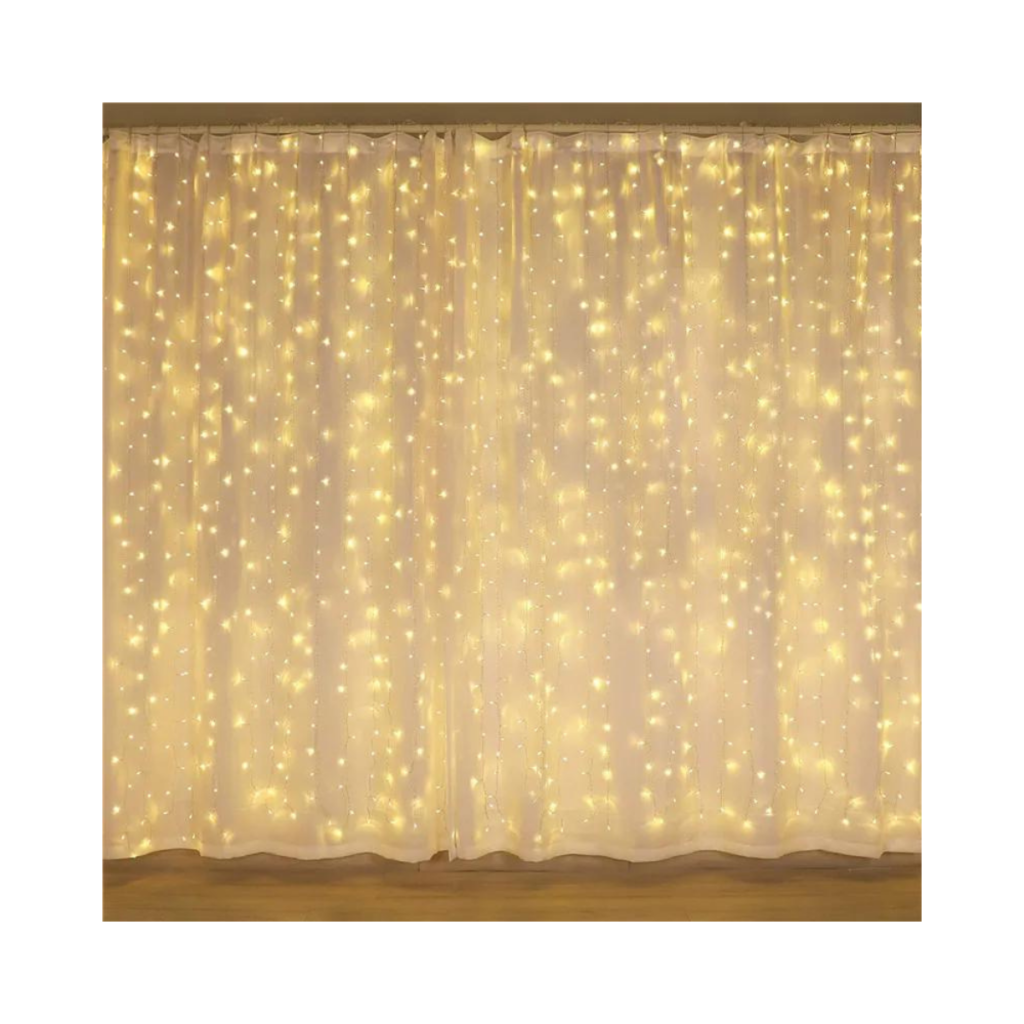 Luces de cortina para exteriores 3x2 m