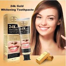BLANQUEADOR DENTAL 24 K GOLD 100 GR