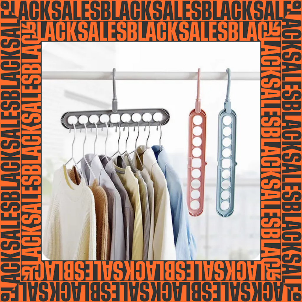 9 en 1 COLGADOR ORGANIZDOR ROPA GANCHO