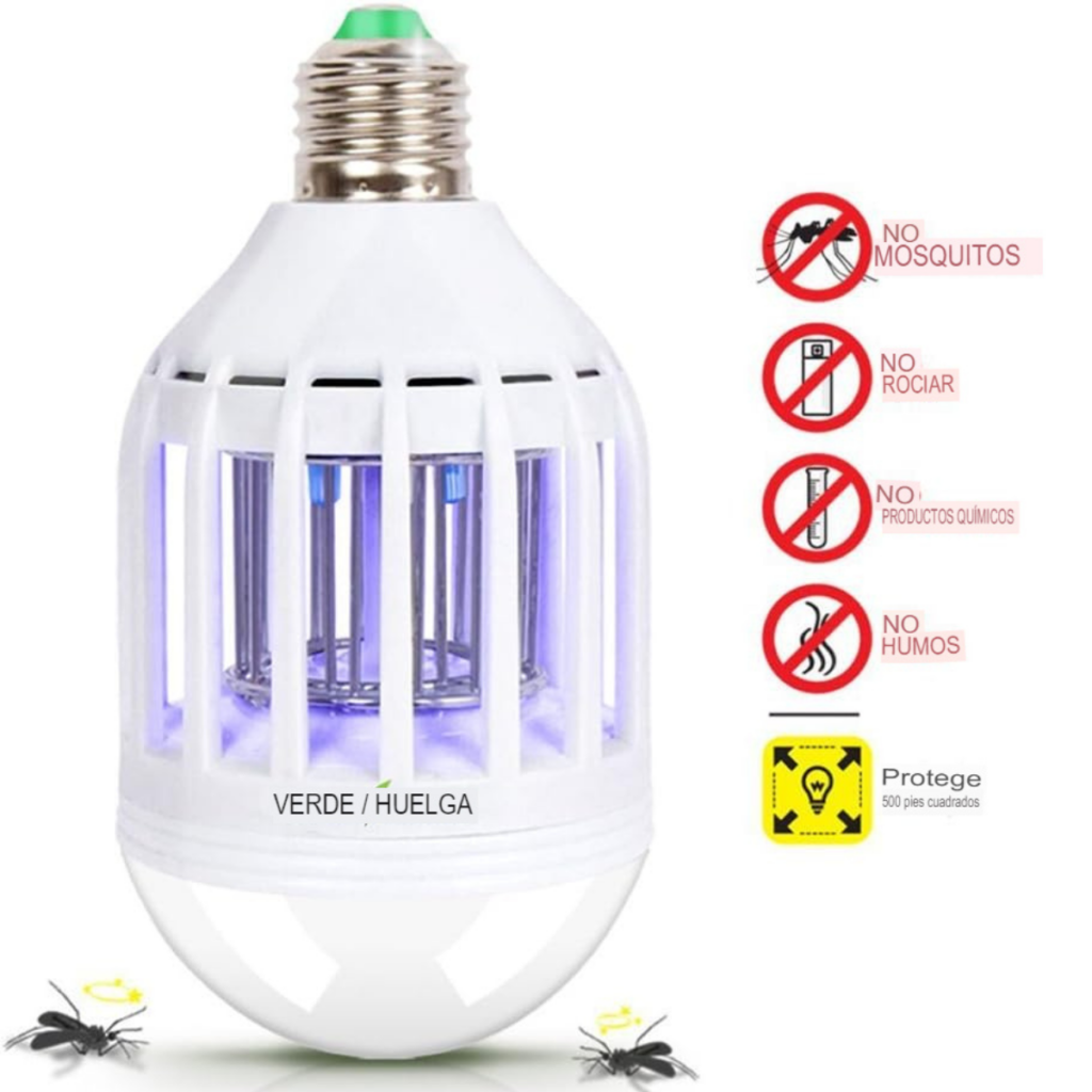 Bombilla LED Zapping 2 en 1 Exterminador