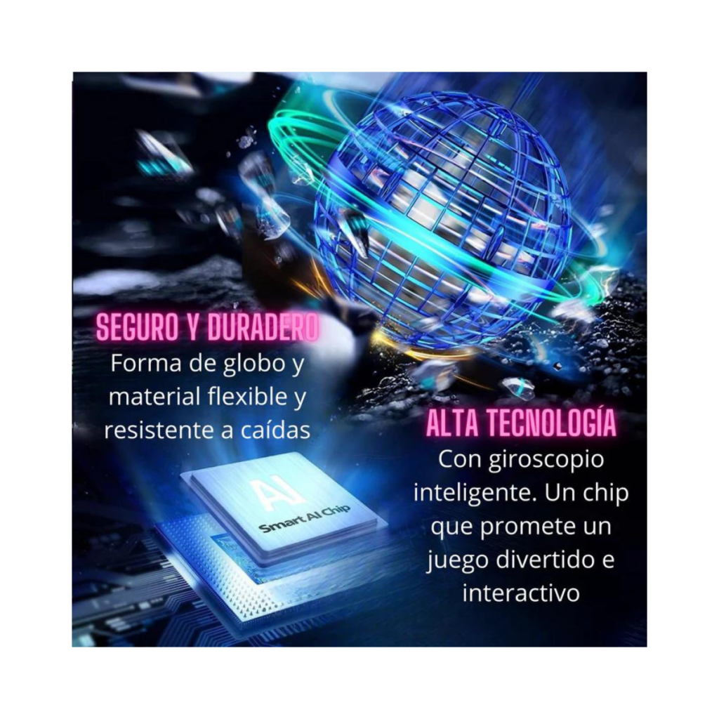 Esfera dinámica voladora para niños