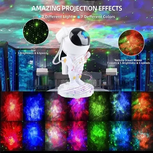 Astronauta Proyector Galaxia PARLANTE
