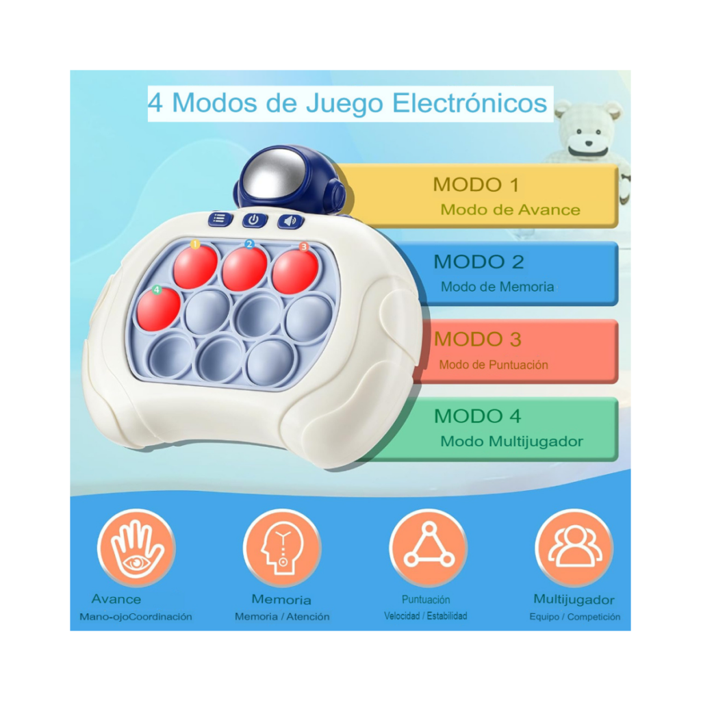 Máquina de burbujas juego Interactivo