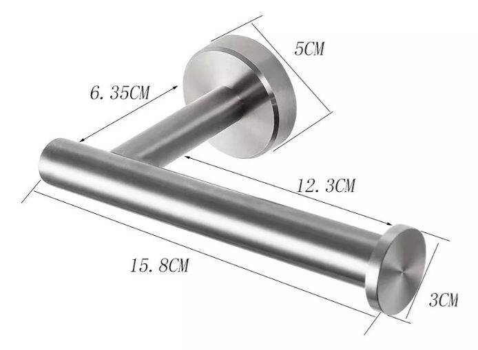 Sets De 5 Accesorios De Baño Acero Inoxi