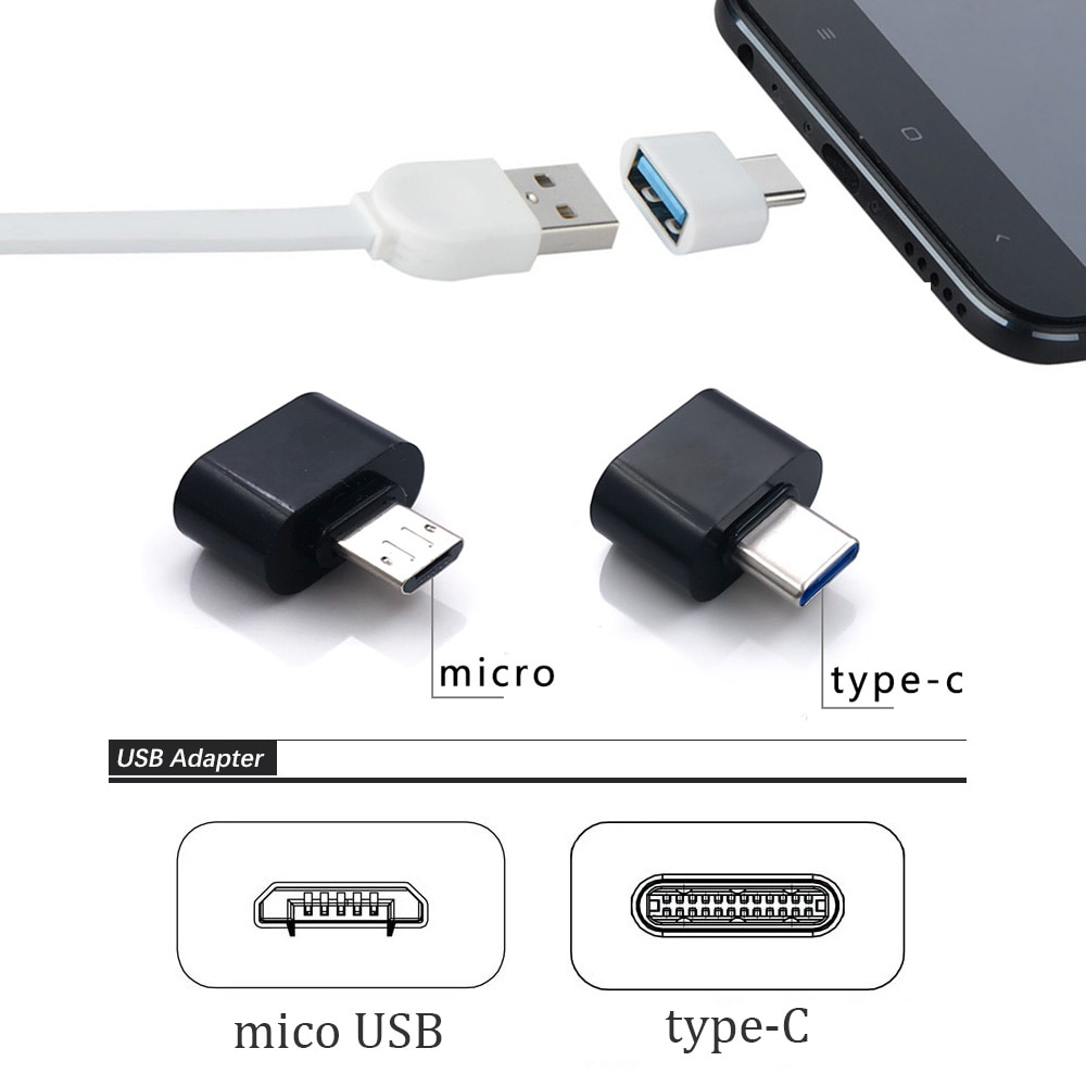 10 Un. Adaptador Usb 3.0 A Tipo C Para