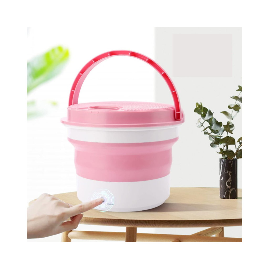 Mini Lavadora Potente Portátil Plegable