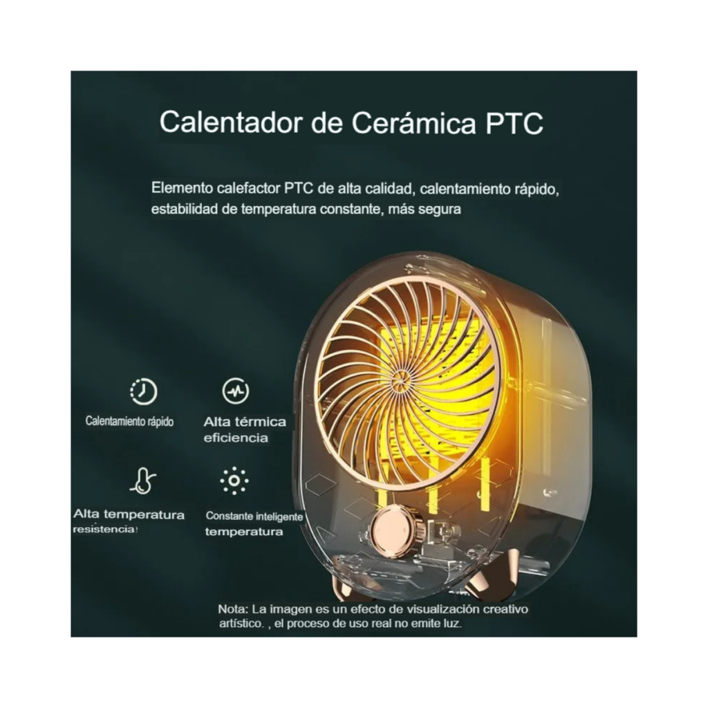 Calentador portátil de oficinas