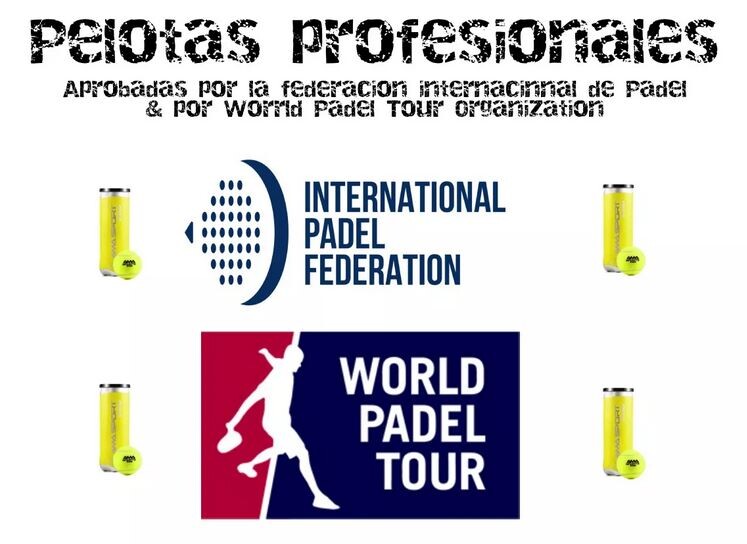 Tarro De Pelotas Premium Padel Pro 3un