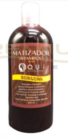 Shampoo Matizador Borgoña