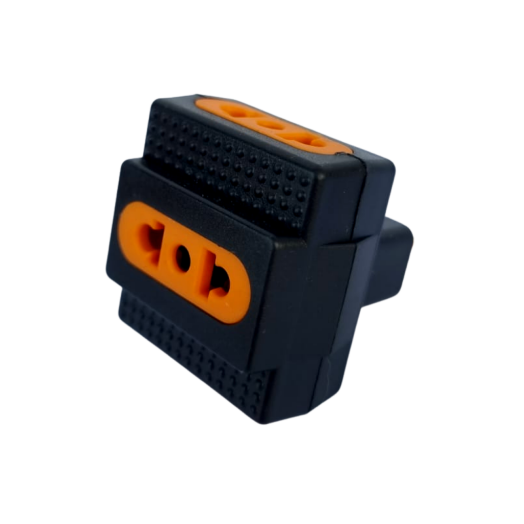 Enchufe Triple Adaptador 3 Hembras Ladr