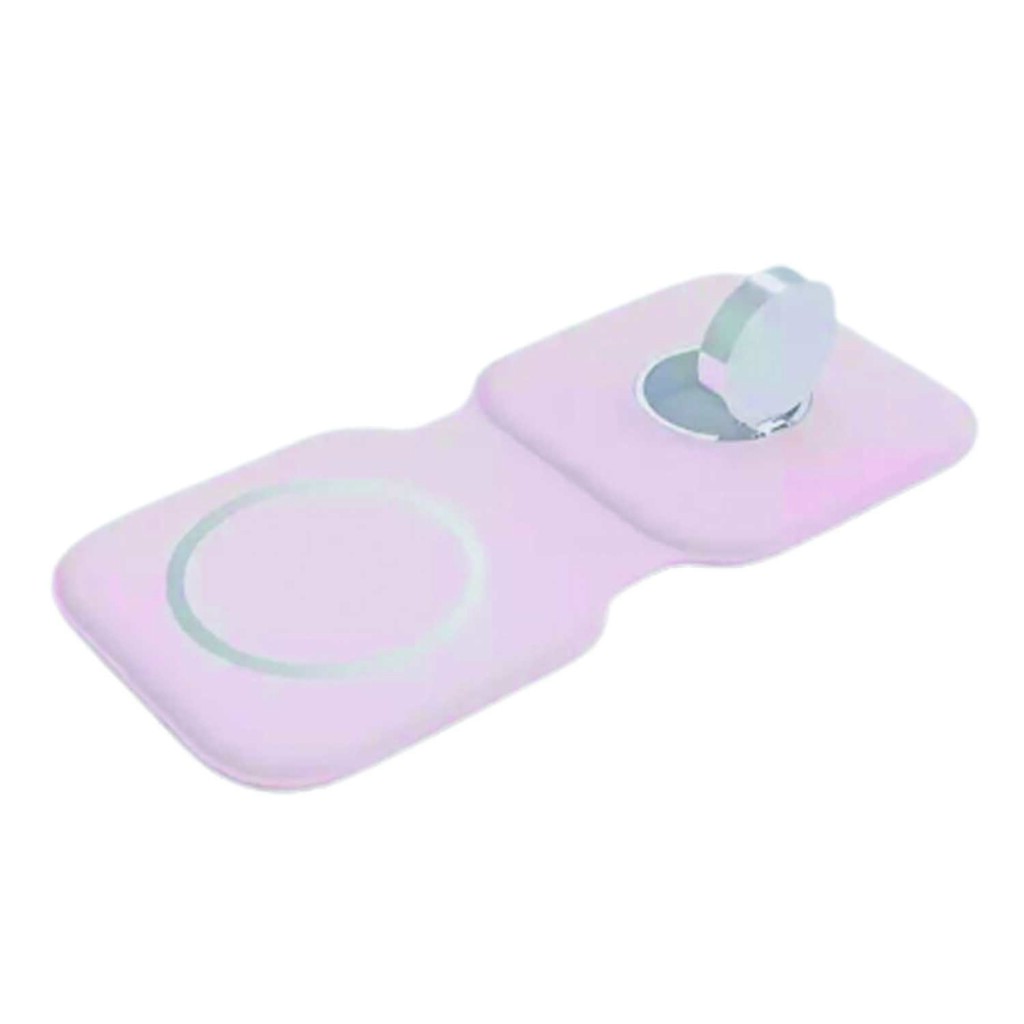 2 En 1 Cargador Inalámbrico 15w Plegabl