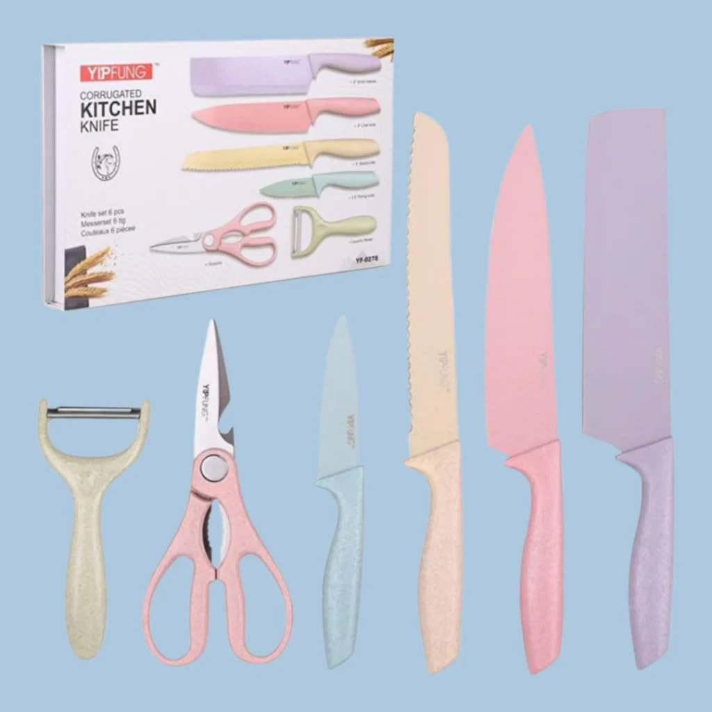 🔴 Set juego de cuchillos