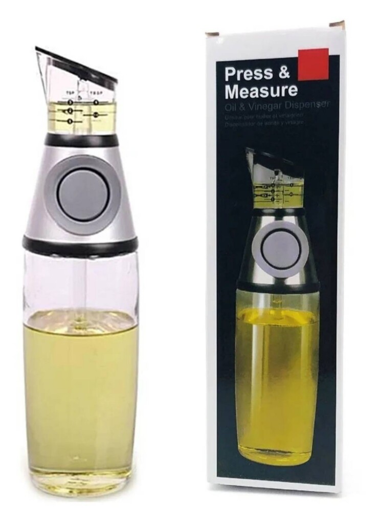 BOTELLA VIDRIO DISPENSADOR ACEITE VINAG