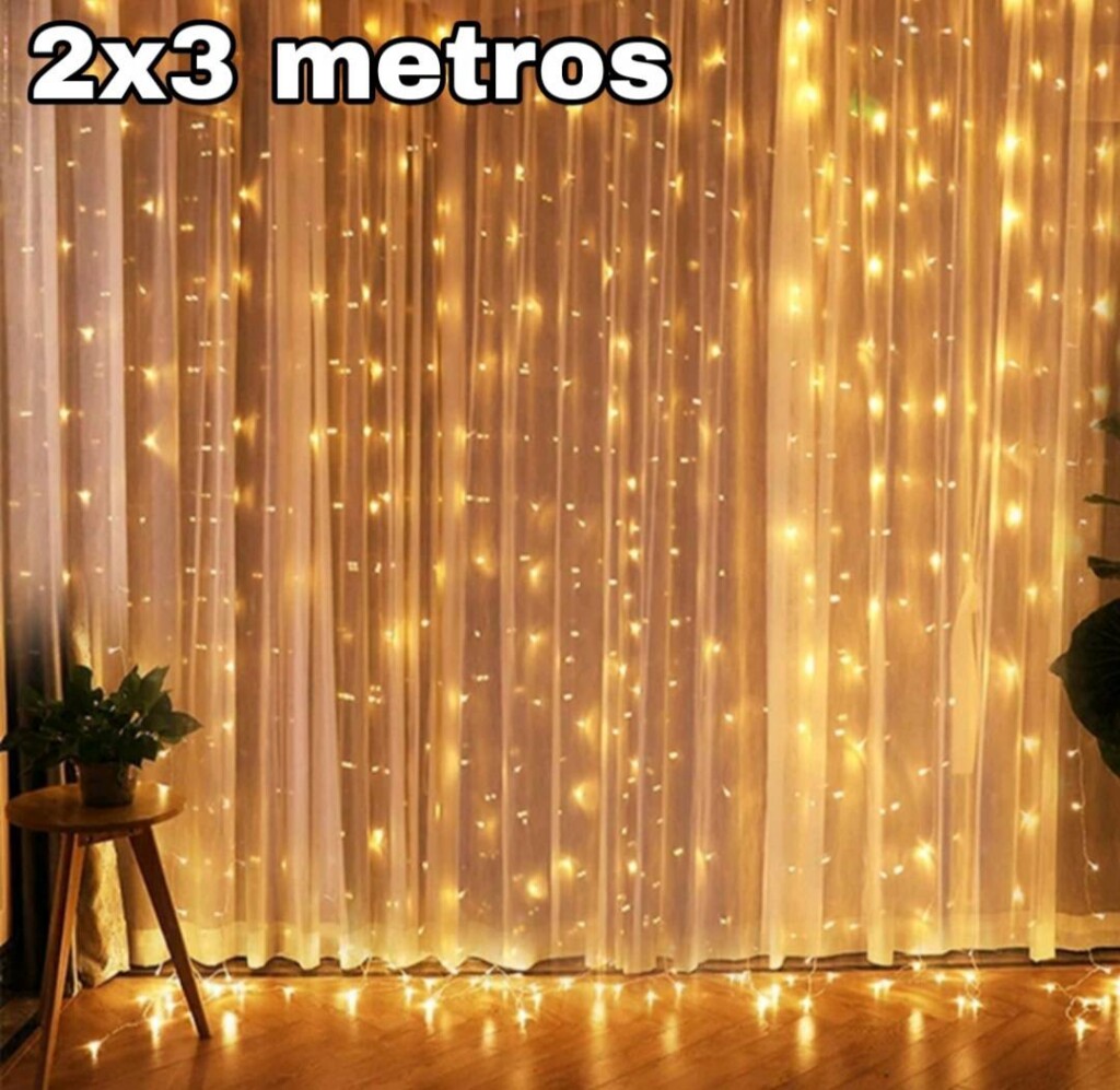 CORTINA LED 2X3 MTS CALIDA