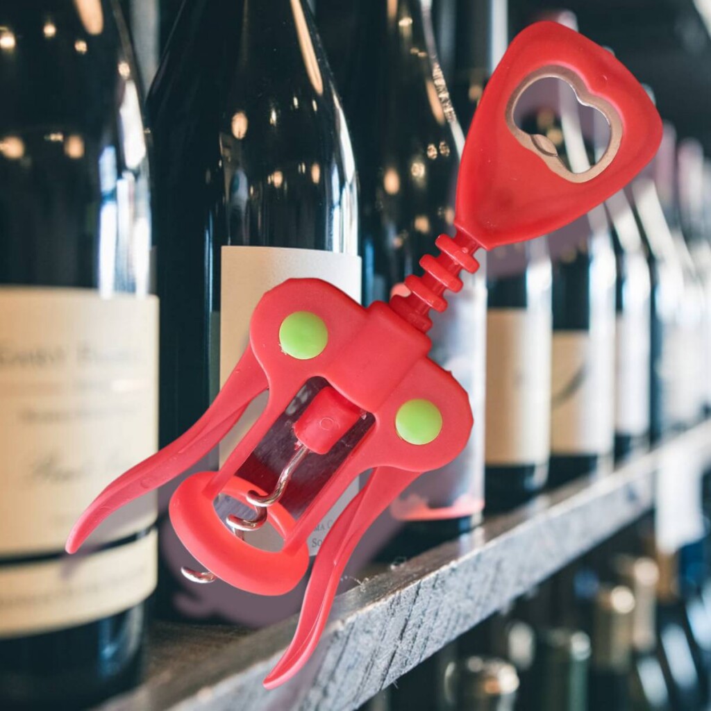 DESTAPADOR VINOS Y BOTELLAS 2 EN 1