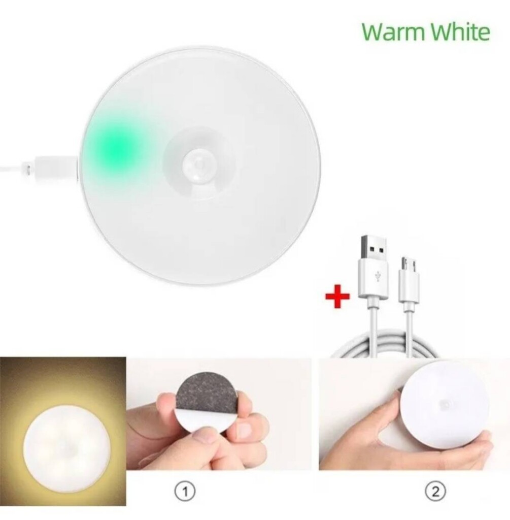 LAMPARA RECARGABLE IMANTADA SENSOR DE M