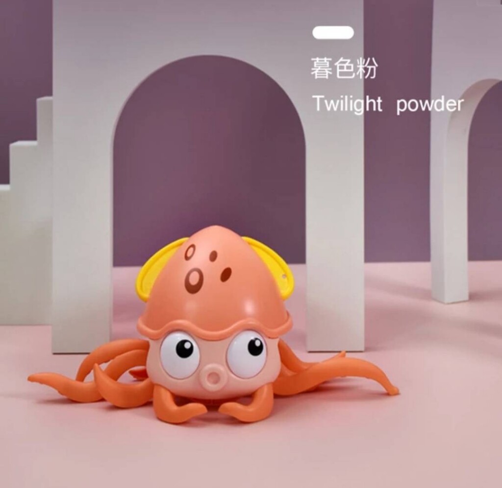 OCTUPUS JUGUETE A CUERDA PISO Y AGUA JJ
